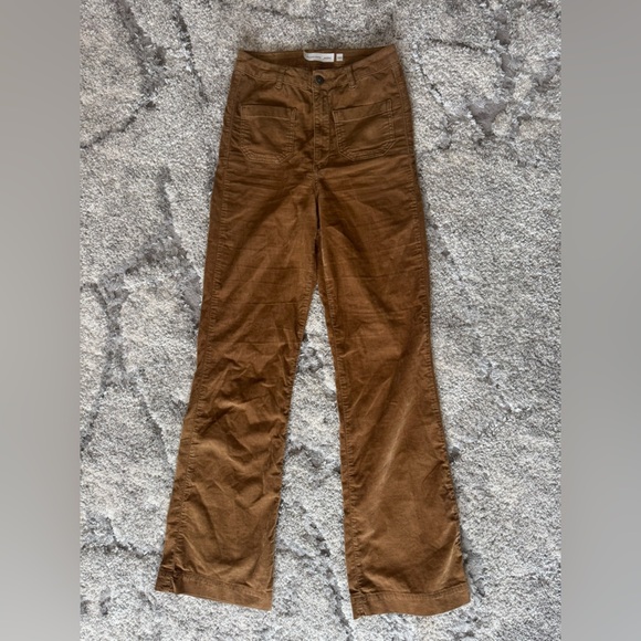 Subdued Denim - Subdued Palazzo Pants Women’s Size 26 Camel Color, 98% Cotton, Made in Turke